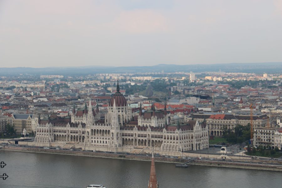 image of Hungarian parliament from Matthias church is one of best Budapest activities