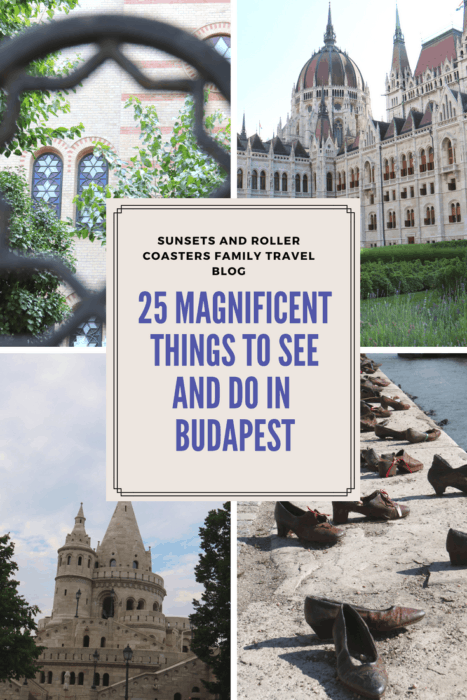 Budapest is a great family travel destination! Budapest is one of the most beautiful and historical cities in Europe. There are hundreds of sights to see and things to do but if you're wondering what to do in Budapest, check out our top 25. #budapest #visitbudapest #budapestactivities #thingstodobudapest #budapestwithkids #travelwithkids #takethekidseverwhere #familytravelblog
