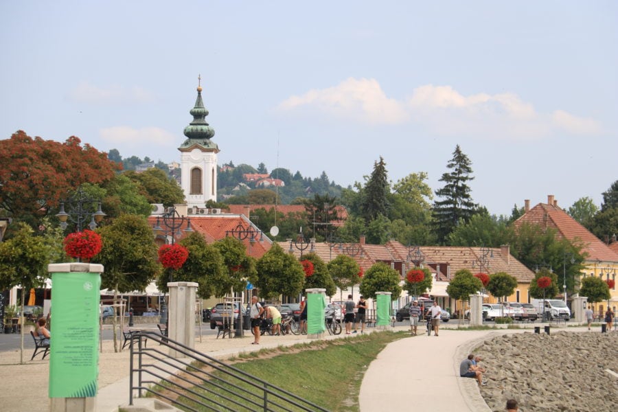 image of Szentendre by the river