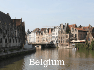 image of canal stating Belgium