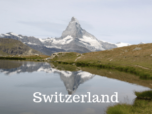 image of the matterhorn stating Switzerland
