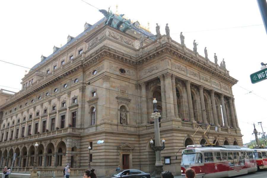 image of large decorative building day 2 of 3 days in Prague Itinerary