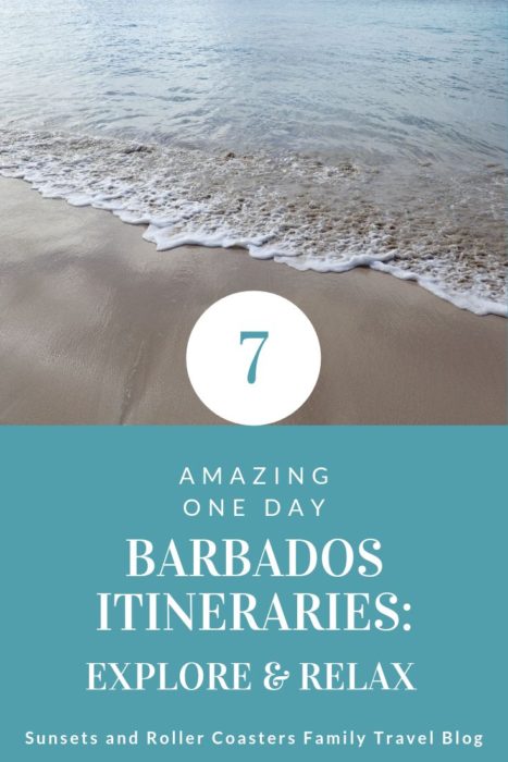The beautiful island of Barbados is filled with amazing Barbados attractions for kids and adults but you need to relax too! Use our fantastic one day itineraries to create your own 1, 3, 5, or 7 day itinerary that is perfect for you and your family! #barbados #visitbarbados #barbadosattractions #barbadositinerary #barbadoswithkids