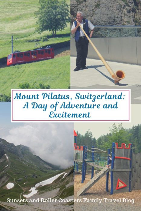 Mount Pilatus is the perfect Swiss mountain to explore during your vacation. It has a range of activities for both young and old including summer and winter toboggan runs, a rope park, a children's playground and walking trails. With two hotels and wonderful restaurants on top, it's a fantastic opportunity to experience a true Swiss experience. #switzerland #mountpilatus #familytravel #travelwithkids #europe #travel #swissmountains 