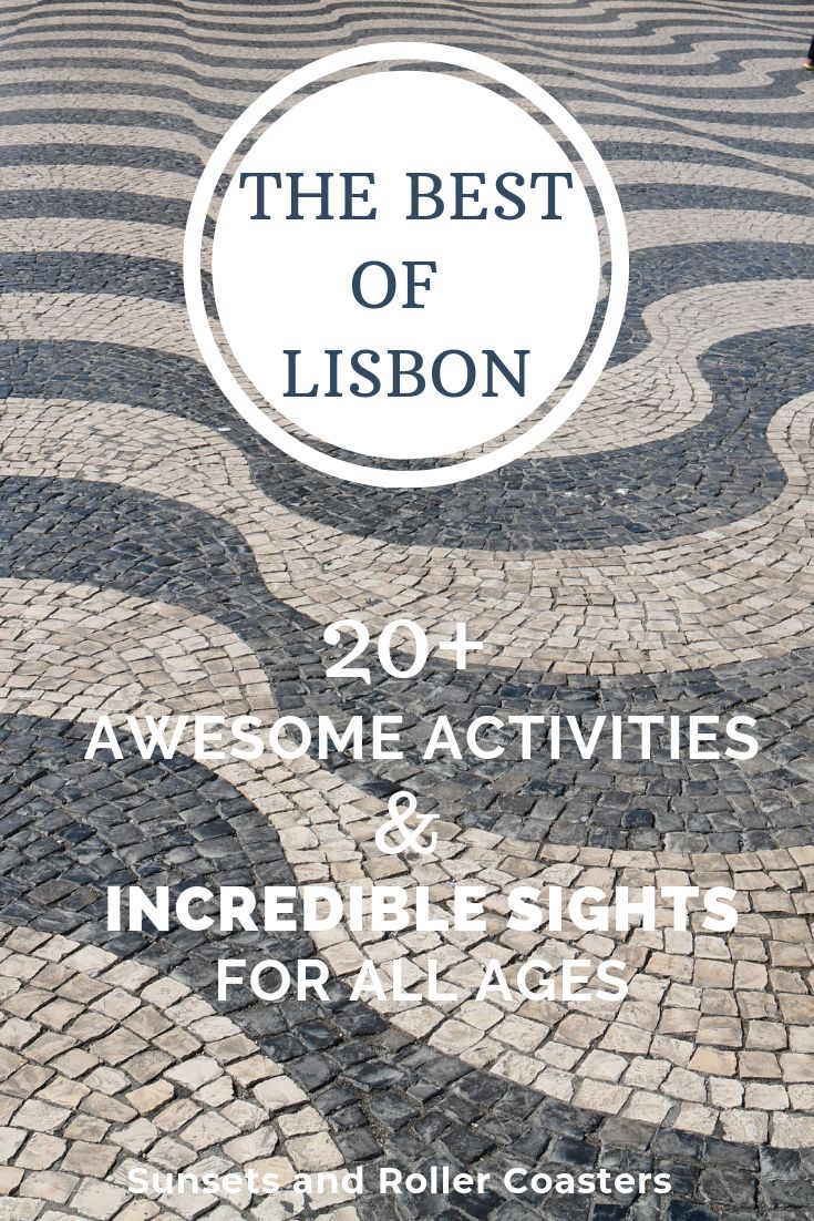 Plan the best Lisbon holiday ever by including these 20+ sights and Lisbon activities that kids, teens and adults will love! Find medieval neighbourhoods, beautiful viewpoints, fun and unique local transportation, intriguing legends and so much more! #lisbon #lisbontravel #portugal #portugaltravel #visitlisbon #travelwithkids #europewithkids #lisbonwithkids #portugalwithkids #familytravel #lisbonthingstodo