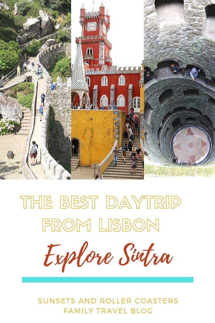 Sintra has to be your first choice for a daytrip from Lisbon! Travel from Lisbon to Sintra is super easy and on arrival, you'll feel like you’ve entered a different world. This is a world of old castles, colourful palaces and mysterious, myth filled gardens. Whether visiting Sintra with kids or not, your travel group will easily find many fun, unique and exciting sights and activities. You can't miss this incredible, historic Portuguese jewel!