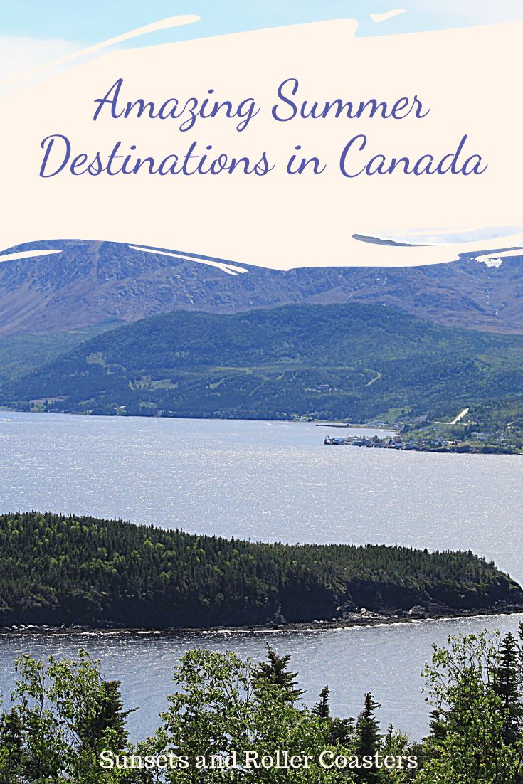Summer in Canada is filled with amazing sights and activities. From the east coast to the west coast, wherever you travel, there is always something exciting to do. Enjoy national parks, majestic mountains, serene lakes and vibrant cities in each and every province and territory. Check out some of the best summer places to visit in Canada! #travel #canada #newfoundland #novascotia #nunavut #ottawa #ontariotravel #winnipeg #edmonton #columbiaicefields #alberta #britishcolumbia #thingstodocanada