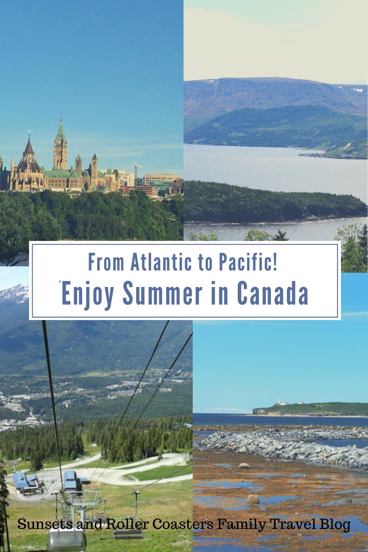 Summer in Canada is filled with amazing sights and activities. From the east coast to the west coast, wherever you travel, there is always something exciting to do. Enjoy national parks, majestic mountains, serene lakes and vibrant cities in each and every province and territory. Check out some of the best summer places to visit in Canada! #travel #canada #newfoundland #novascotia #nunavut #ottawa #ontariotravel #winnipeg #edmonton #columbiaicefields #alberta #britishcolumbia #thingstodocanada