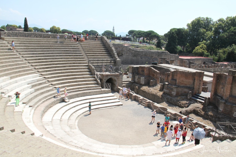 amphitheatre at Pompeii