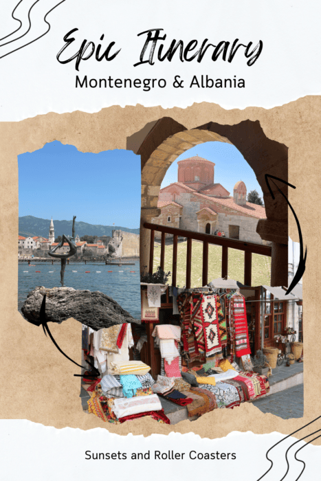 Nestled below the ever popular Croatia, Montenegro and Albania remain off the beaten tourist path. Give yourself at least 10 days in Montenegro and Albania to explore all the incredible wonders that these beautiful countries have to offer. #albania #montenegro #albaniaitinerary #montenegroitinerary