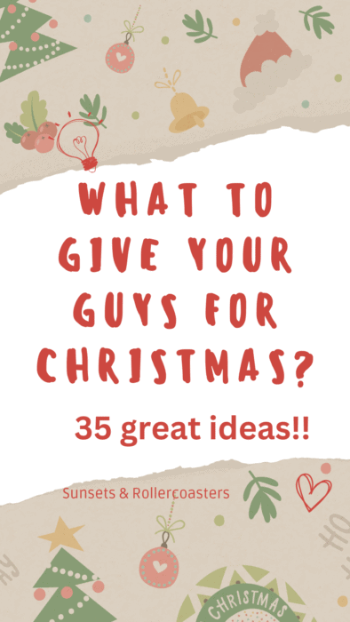 Looking for the perfect gift for guys in your life? We've found it!! For Dads, sons, grandfathers and all the other guys in your life. #christmasgifts #giftguide #familytravel #familygifts #giftsfordad #giftsforsons #giftsforteens