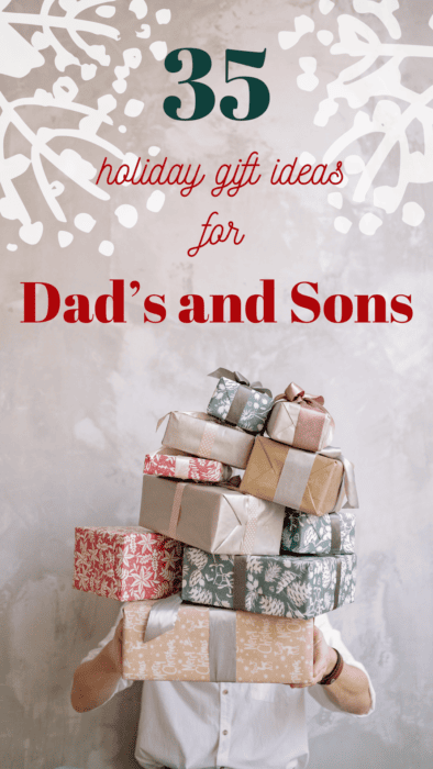 Looking for the perfect gift for guys in your life? We've found it!! For Dads, sons, grandfathers and all the other guys in your life. #christmasgifts #giftguide #familytravel #familygifts #giftsfordad #giftsforsons #giftsforteens