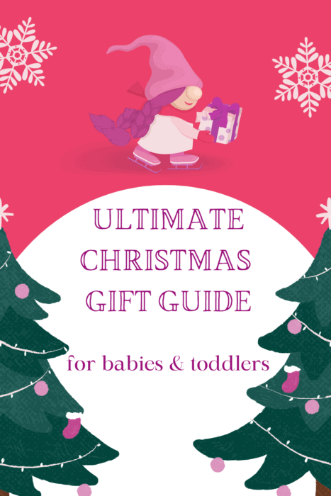 Our ultimate holiday gift guide has dozens of gift ideas to keep little children entertained and comfy. Whether travelling to grandma's or far away, they'll love to bring these great gifts along for the ride #holidaygiftguide #christmasgifts2023 #travelwithkids #giftsforkids #giftsforbabies #christmasgiftideasforkids #christmasgiftideas #christmasgifts #giftsforbabies #giftsfortravellers #giftsfortravelers #giftguide #giftsforparents 